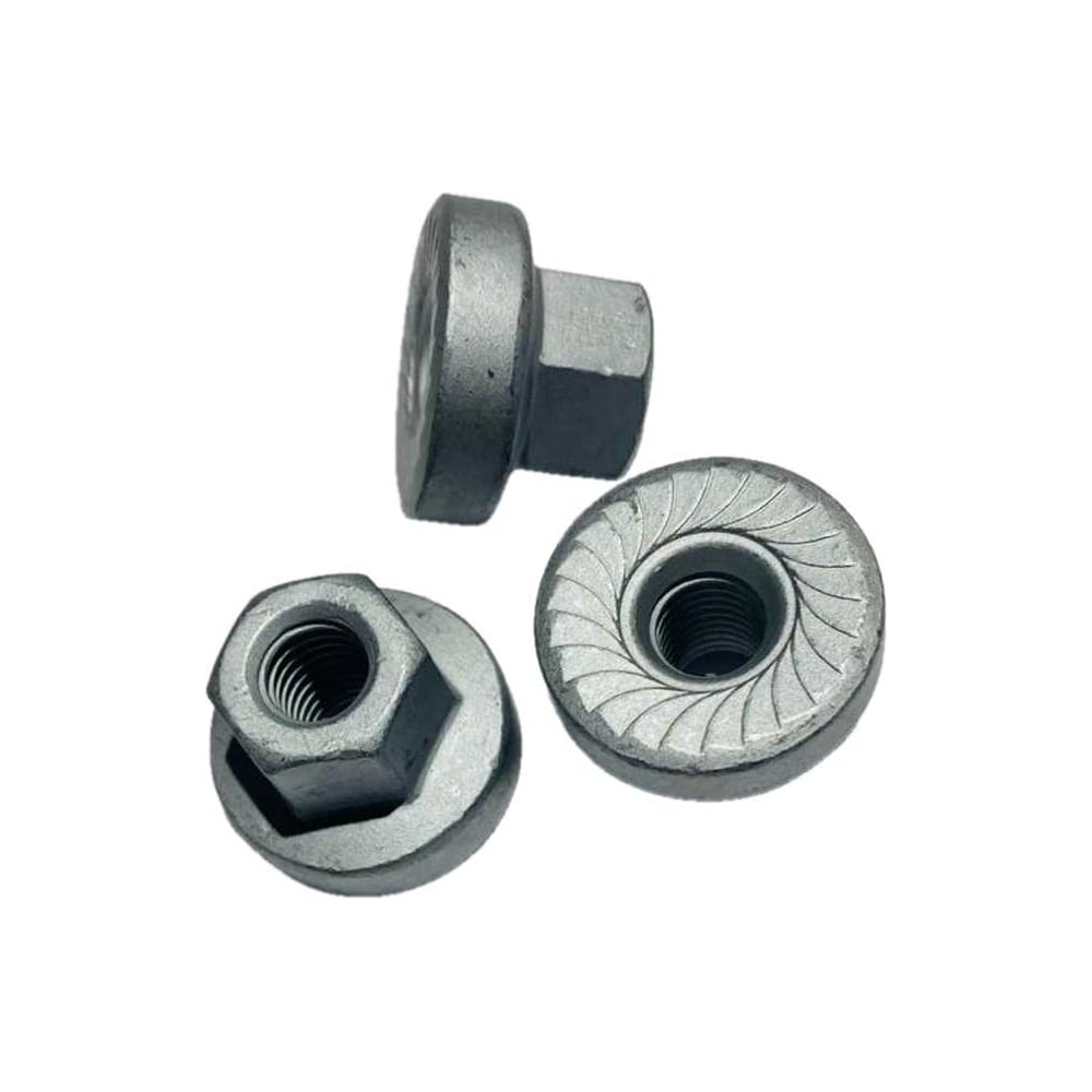 Изображение товара Гайка с фланцем DIN 6331 М10, цинк, 50 шт, boltnn.ru