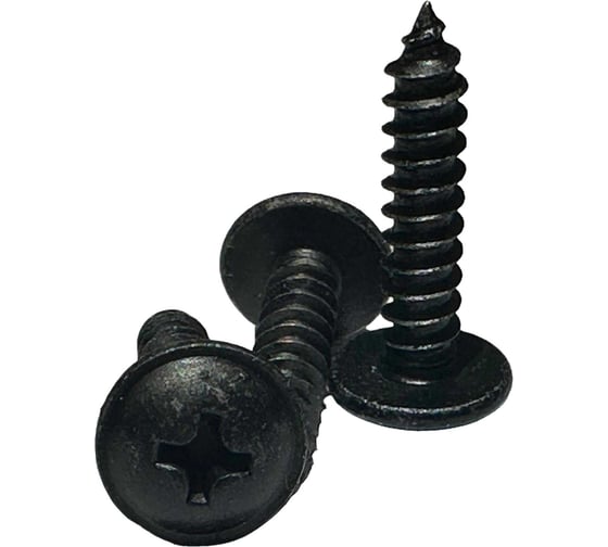 Изображение товара Саморез boltnn.ru DIN968 4,2x22 цинк-ламель черный 480 часов 500 шт 4687206428706