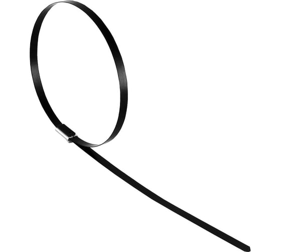 Изображение товара Стальной хомут с полимерным покрытием TDM ELECTRIC ХСП 304 7,9х350, 50 шт. SQ0582-0118