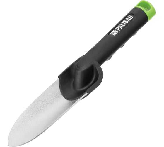 Изображение товара Посадочный узкий совок PALISAD BASE 60х270 мм, стальной, полипропиленовая рукоятка 62067