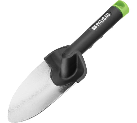 Изображение товара Посадочный широкий совок PALISAD BASE 90х275 мм, стальной, полипропиленовая рукоятка 62066