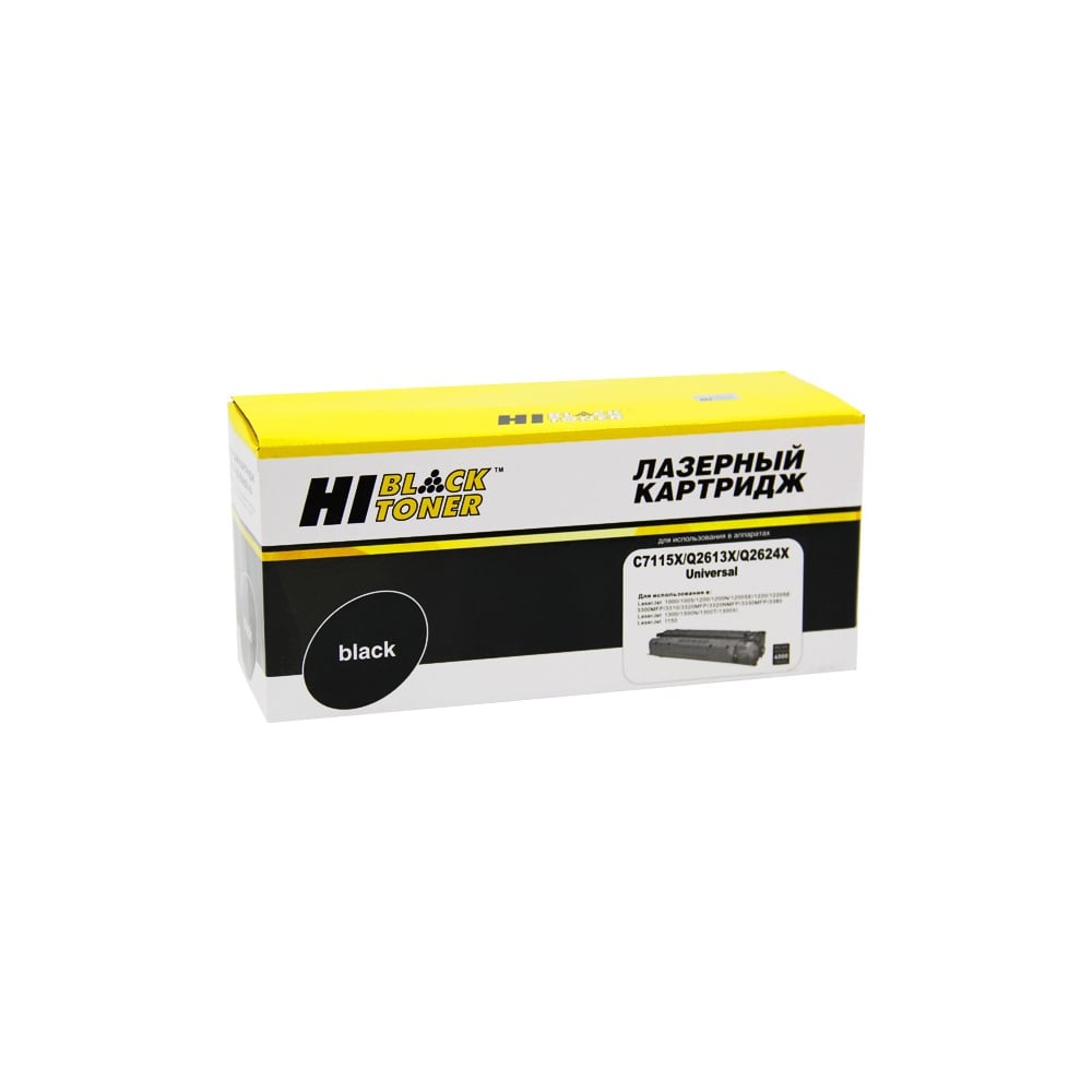 Изображение товара Картридж Hi-Black для HP LJ 1200 1300 1150 лазерный 4000 страниц универсальный