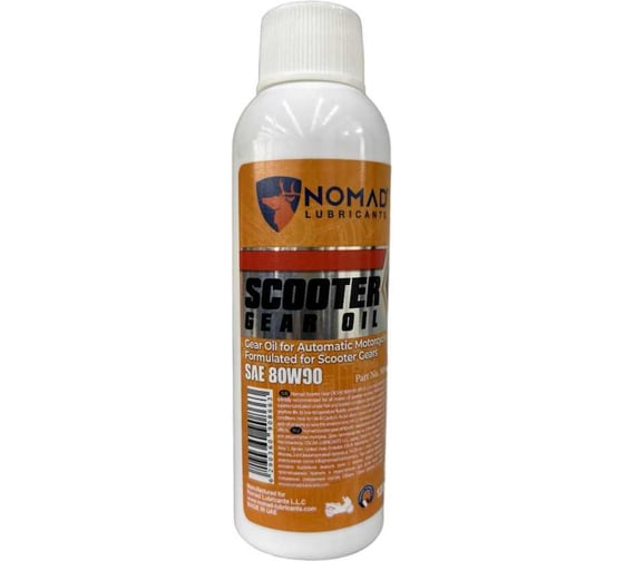 Изображение товара Масло трансмиссионное NOMAD Scooter Gear Oil SAE 80W-90 API GL-5 (120 мл) 42333
