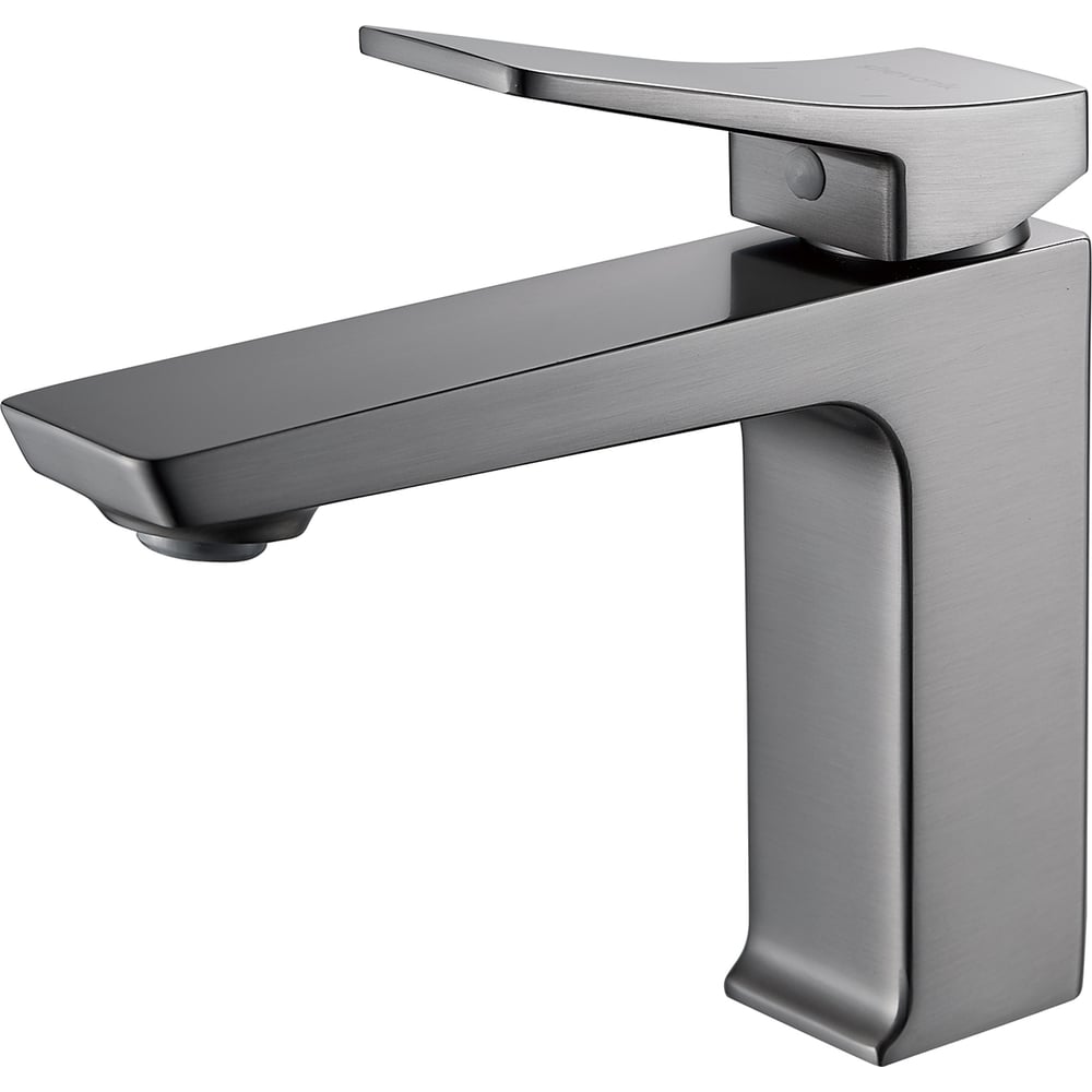 Изображение товара Смеситель для раковины Shevanik S4401T однорычажный для умывальника оружейная сталь