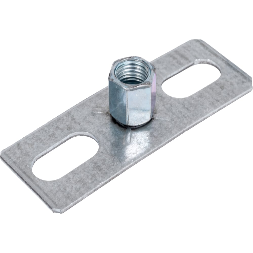 Изображение товара Пластина с гайкой STARFIX М8/М10 SM-88470-1 - надежный крепеж для монтажа и фиксации