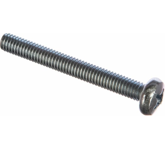 Изображение товара Винт STARFIX М5x40 мм полусф. головка, цинк, DIN 7985 (3000 шт. в коробе) SM-53197-3000