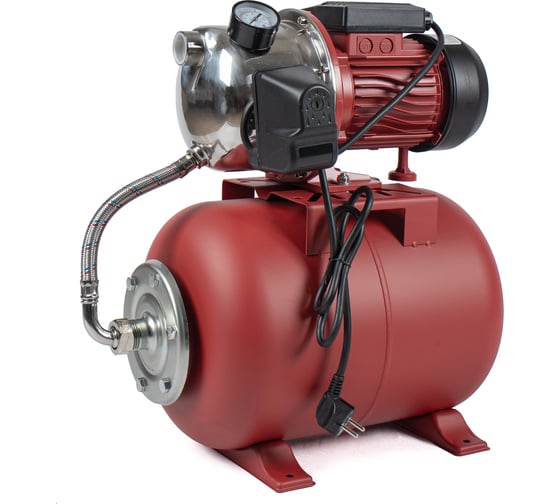 Изображение товара Станция автоматического водоснабжения Damento АНС 950/24Н (950Вт, нерж, напор 45м, производ 45 л/мин, подкл1") (1/18) 023962