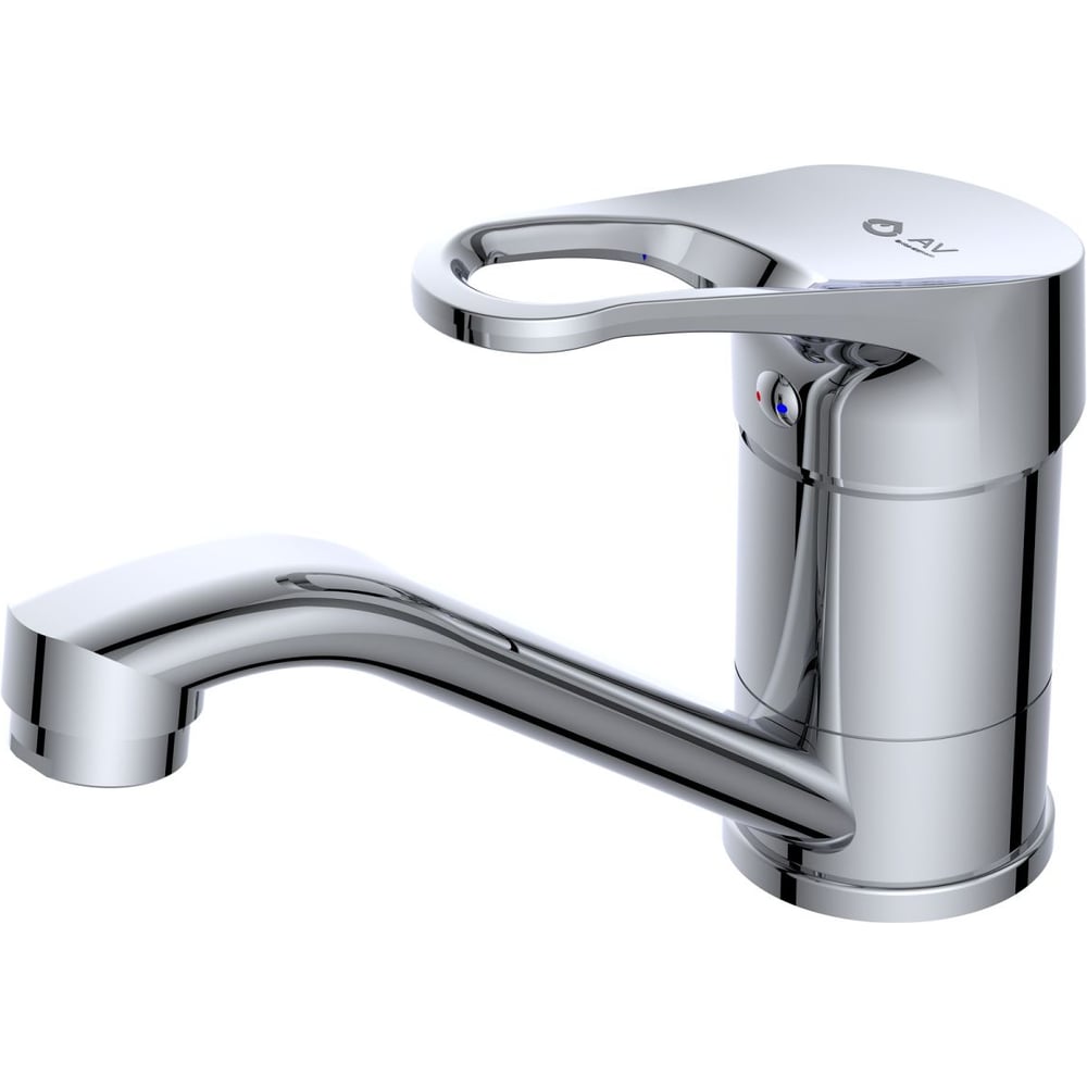 Изображение товара Смеситель для кухни AV Engineering D40 серия BAS хром однорычажный