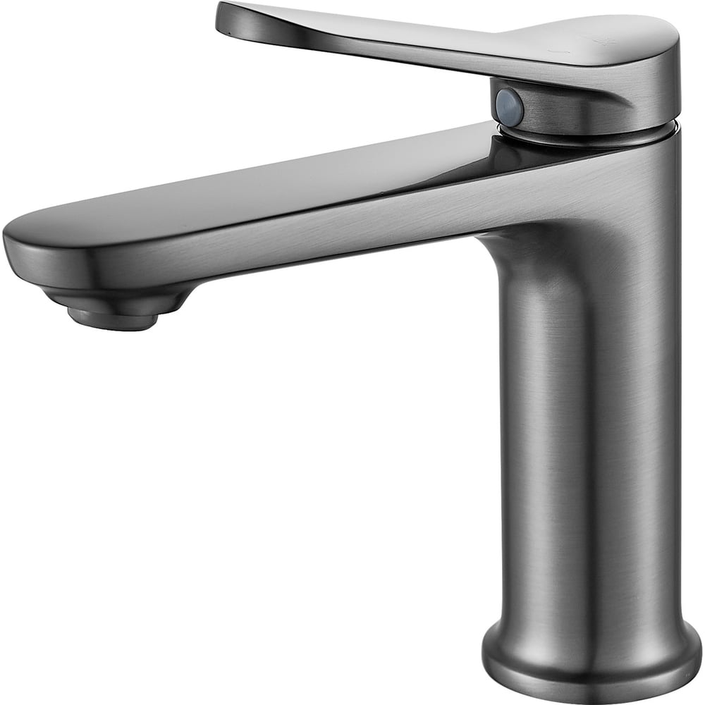 Изображение товара Смеситель для раковины Shevanik S4301T однорычажный оружейная сталь