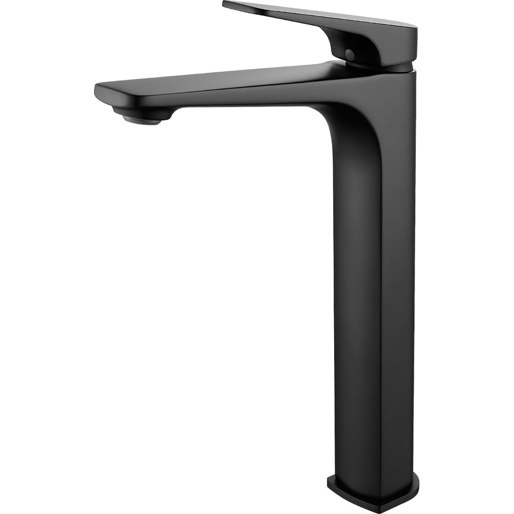 Изображение товара Современный черный однорычажный смеситель для раковины Shevanik S4211H