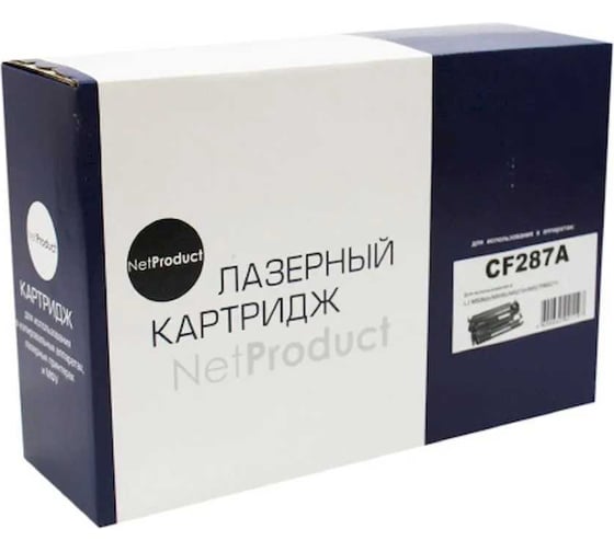 Изображение товара Картридж Netproduct для HP LJ M501dn/M506dn/M506x/M527dn/M527f/M527c, 9K N-CF287A