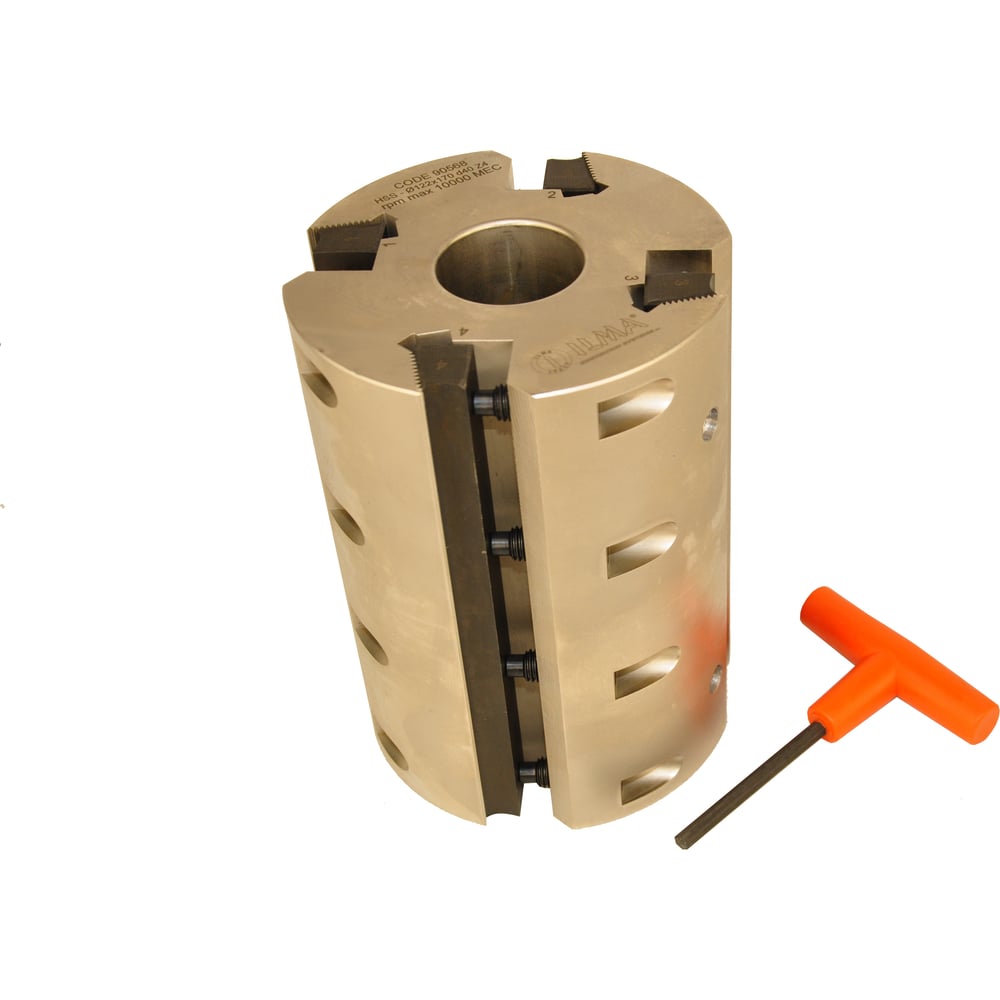Изображение товара Головка фуговальная ILMA стальная для бланкетных ножей 122x40x170 Z=4 TRA1221704
