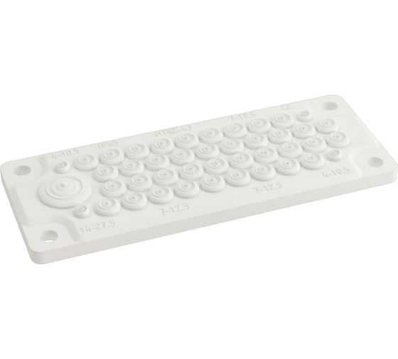 Изображение товара Кабельный ввод DKC FL21, пластик V0 UL94, IP65, +100 -40, 43 отверстия R5HTKC43