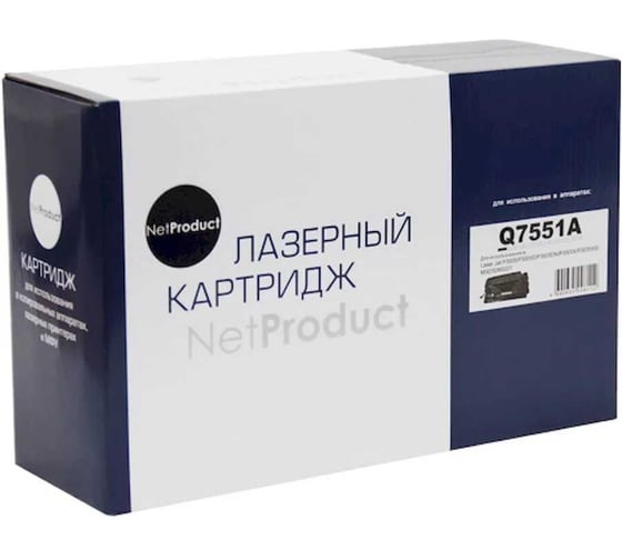 Изображение товара Картридж Netproduct для HP LJ P3005/M3027MFP/M3035MFP, 6,5K N-Q7551A