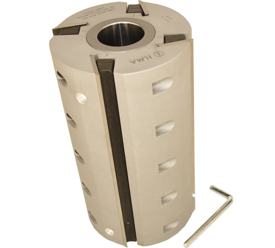 Изображение товара Головка фуговальная ILMA алюминиевая для строгальных ножей 125x220x40 Z=4 TPL1252204