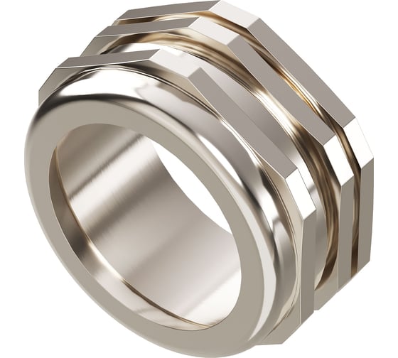 Изображение товара Латунный кабельный ввод DKC М100, IP65, для диаметра кабеля 75-80 мм R5BCM100