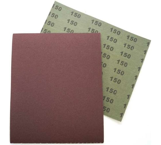 Изображение товара Шкурка шлифовальная водостойкая О/А (10 шт; 230х280 мм; Р150) Pobedit 2024015