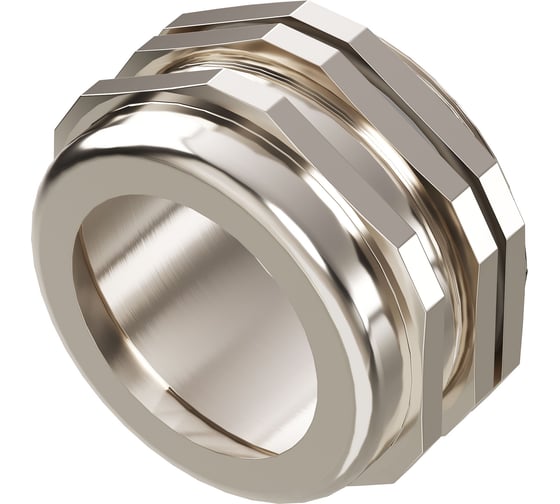 Изображение товара Латунный кабельный ввод DKC М80, IP65, для диаметра кабеля 55-60 мм R5BCM80