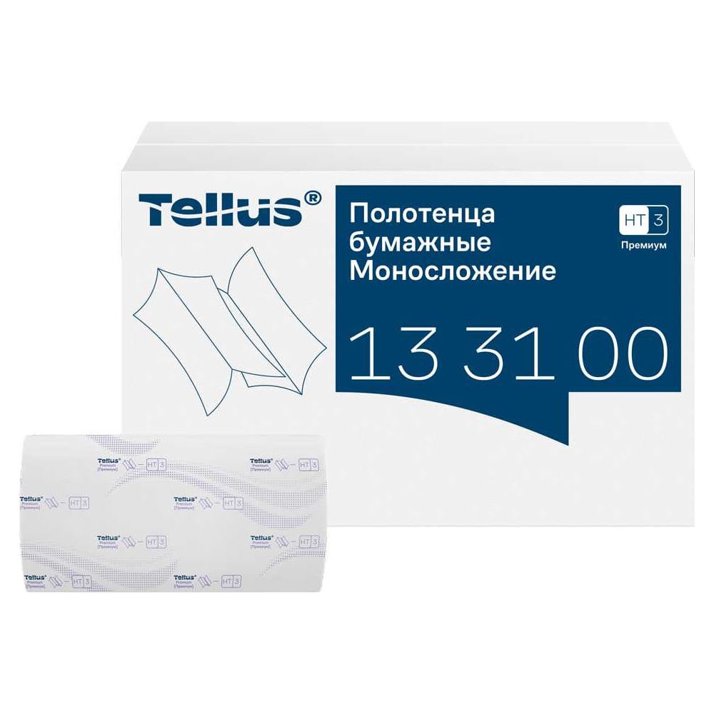 Изображение товара Листовые полотенца Tork Торк Премиум 2-сл. 133100 ZZ
