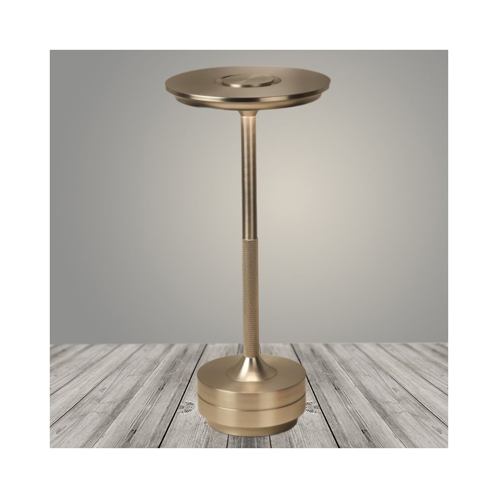 Изображение товара Настольная лампа РОСТОК 930150 серебро 2W LED современная и стильная