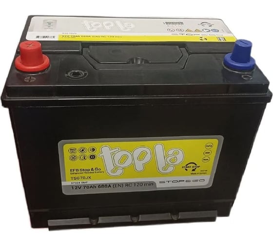 Изображение товара EFB Stop_Go 6СТ-70.1 (57024) яп.ст/бортик Topla 112370