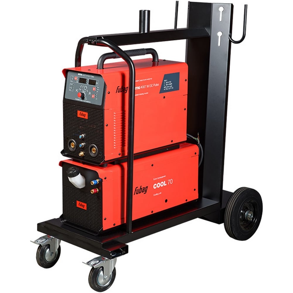 Изображение товара Инвертор сварочный FUBAG INTIG 400 T W DC PULSE с горелкой и охладителем