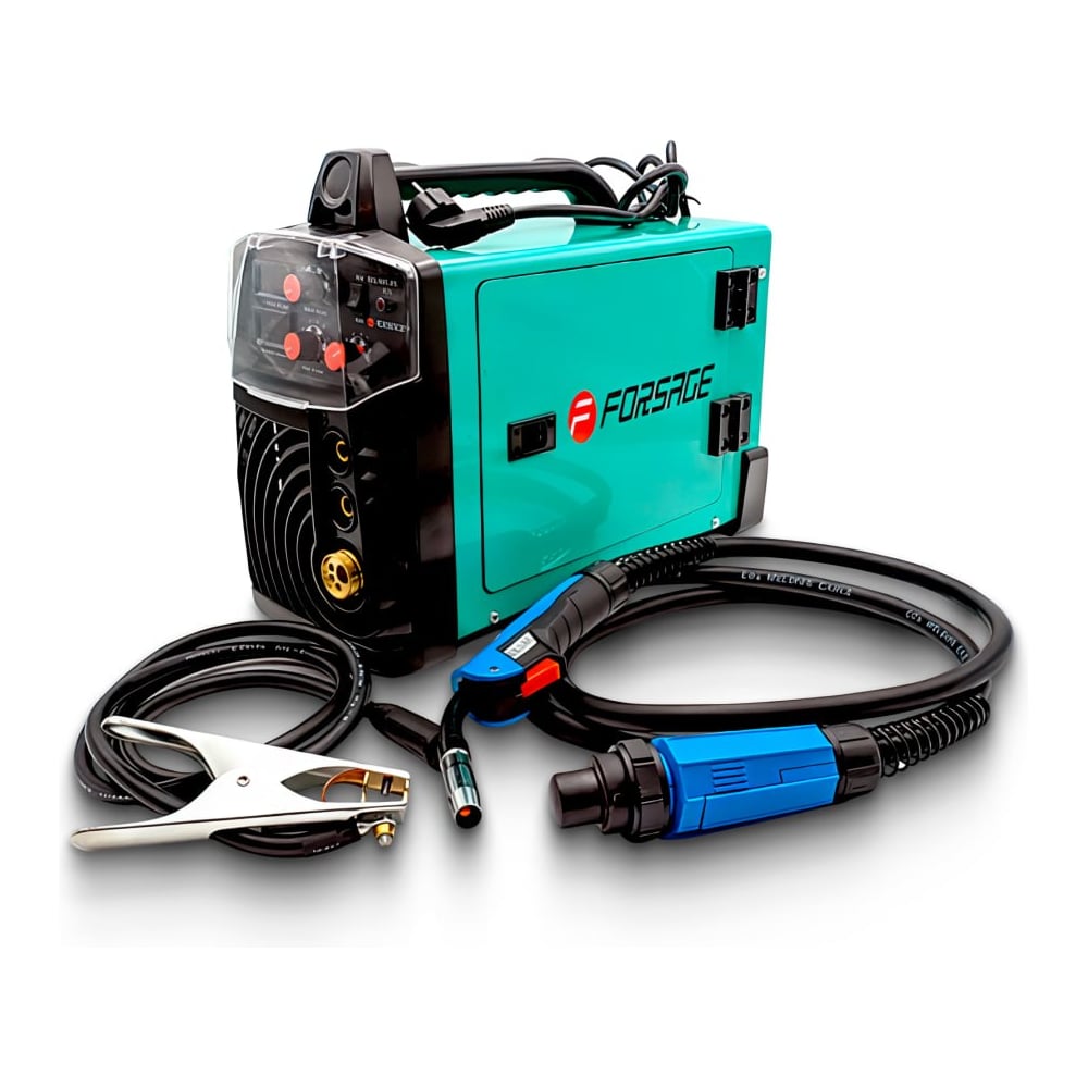 Изображение товара Сварочный полуавтомат инверторный Forsage, F-MIG/MMA250 (250 А, 220 В, MIG/MAG/MMA, проволока 0.6-1.0 мм, с аксессуарами) F-MIG/MMA250(28271) Изображение товара Сварочный полуавтомат инверторный Forsage, F-MIG/MMA250 (250 А, 220 В, MIG/MAG/MMA, проволока 0.6-1.0 мм, с аксессуарами) F-MIG/MMA250(28271)