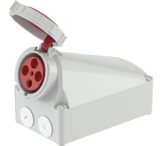 Изображение товара Розетка настенная DKC WS IP67 125A 3P E 400В DIS51512556