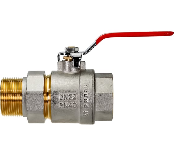 Изображение товара Шаровой кран Ридан ГОСТ59553-2021 PN40 DN32 внутр рез, латунь 065B8310RG