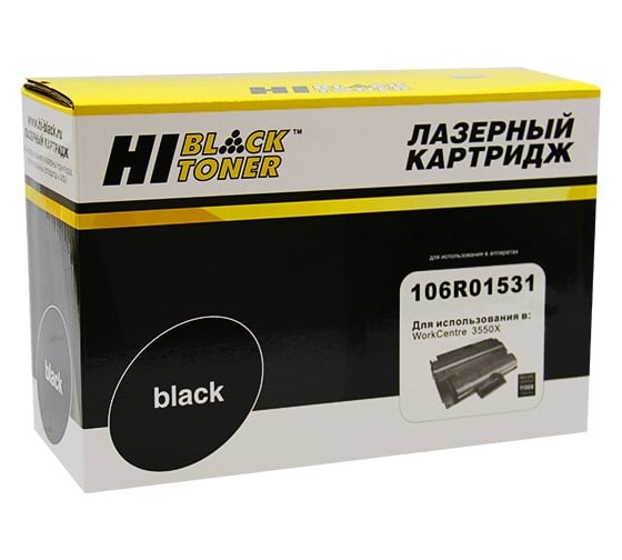 Изображение товара Картридж Hi-Black для Xerox WC 3550, 11K HB-106R01531