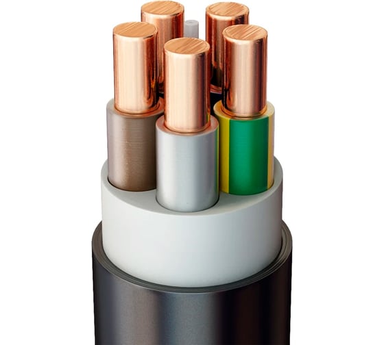 Изображение товара Кабель ВВГнг(А)-LS Угличкабель 5x4ок(N,PE)-0,66; бухта 30м; P160250F2000310-03