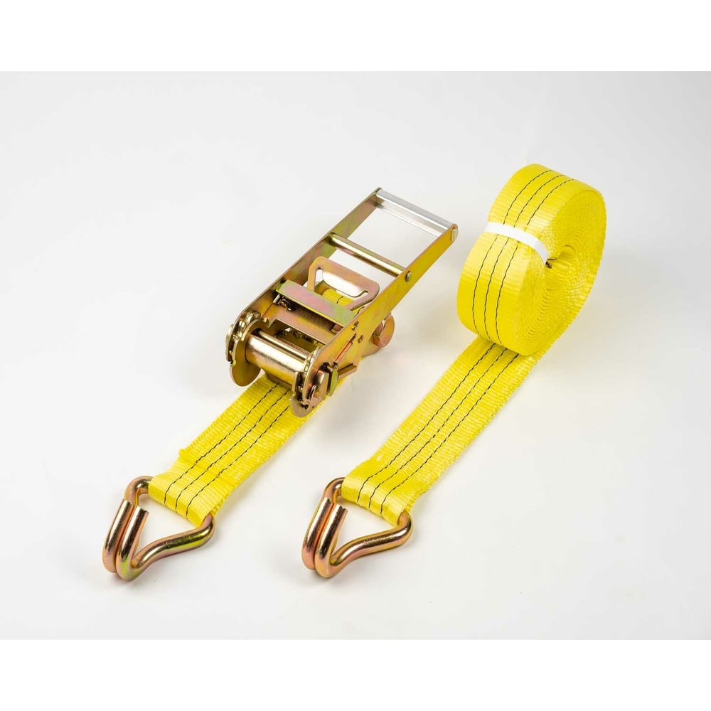 Изображение товара Стяжной ремень СК 7/14 т 12 м шириной 75 мм для надежного крепления грузов