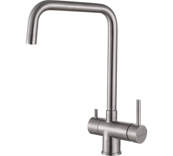 Изображение товара Смеситель для кухни Paulmark WETTER, брашированная сталь,  We213030-BS
