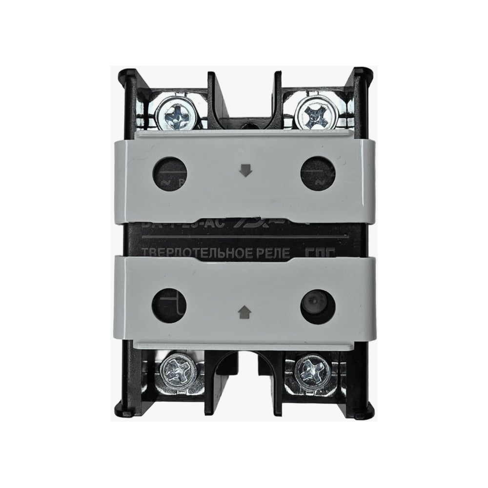 Изображение товара Твердотельное реле Доступная Автоматика 1ф 24-440В AC 100А, упр. 4-32В DC DA-1-100-DC