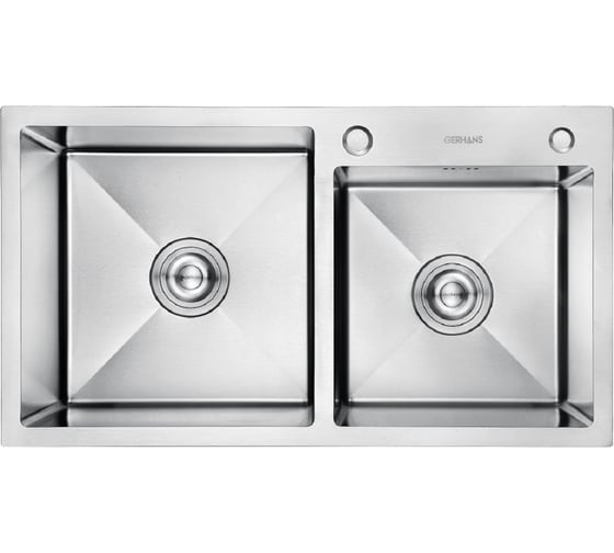 Изображение товара Кухонная мойка из нержавеющей стали GERHANS RK37843-S