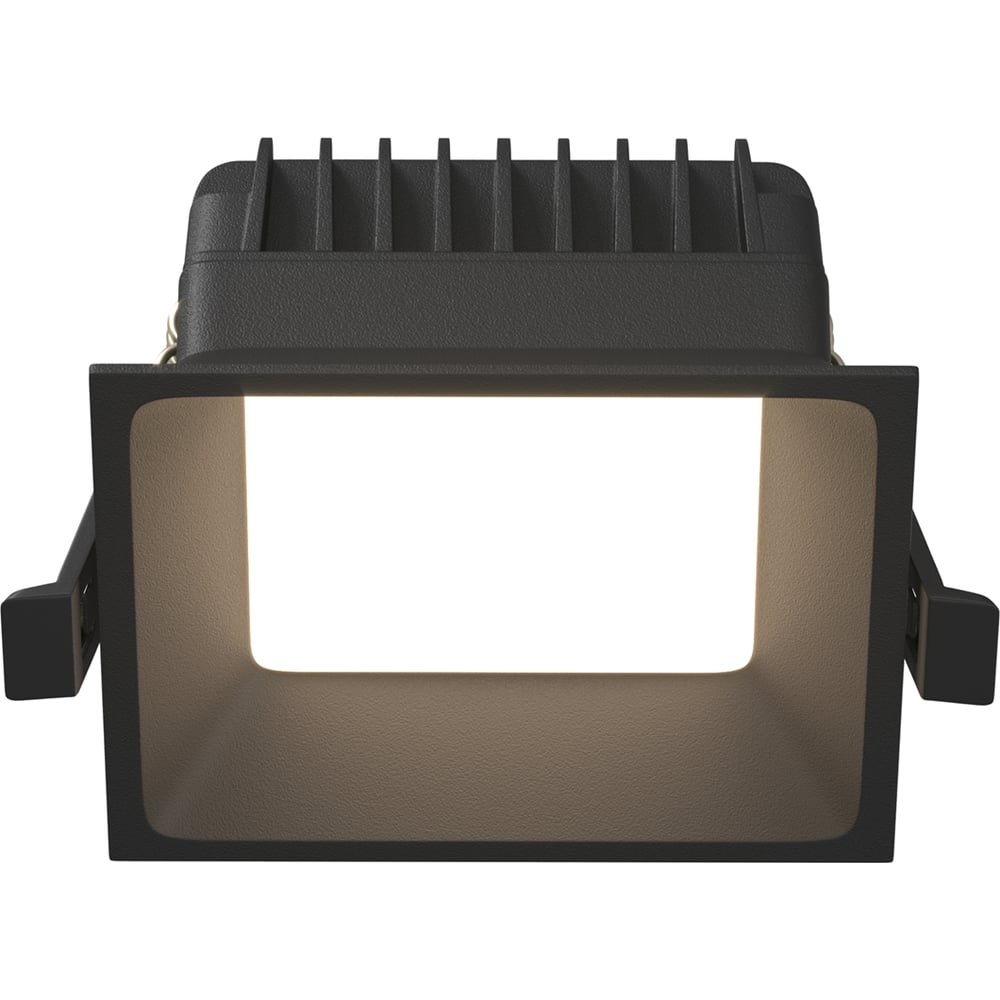 Изображение товара Встраиваемый светильник MAYTONI Okno Черный 8 Вт, IP44