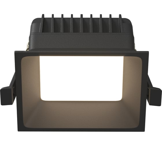 Изображение товара Встраиваемый светильник MAYTONI Okno Черный DL056-8W3-4-6K-B