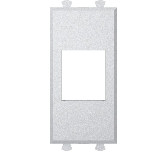 Изображение товара Адаптер DKC без шторки, для Keystone, Avanti, Закаленная сталь, 1 модуль, 1 шт. 4404211