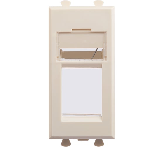 Изображение товара Адаптер DKC для Keystone, Avanti, Ванильная дымка, 1 модуль, 1 шт. 4405201