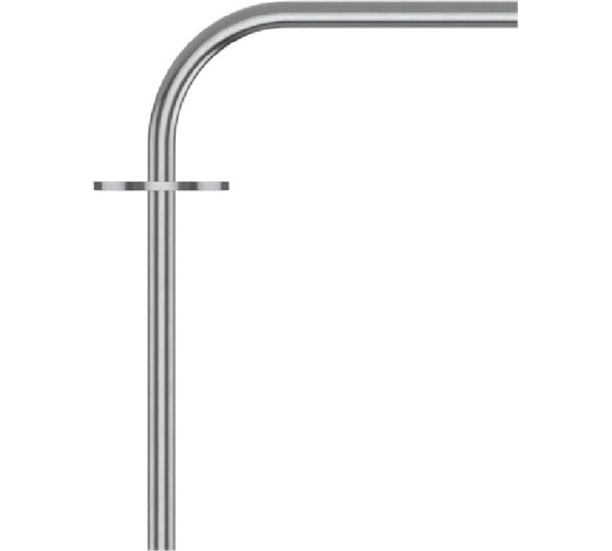 Изображение товара Штуцер для датчика перепада давления угловой Завод RGP (AISI, 115 мм) MKS-175