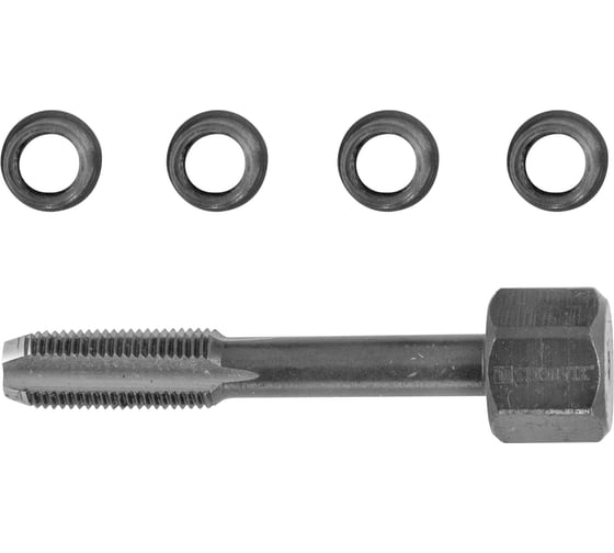 Изображение товара Набор для восстановления резьбы свечного отверстия Thorvik GPTRK81 М8х1.0, 5 предметов 53208