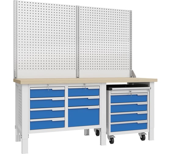 Изображение товара Верстак слесарный Верстакофф CTR 2002.S34M4.3-2 124492