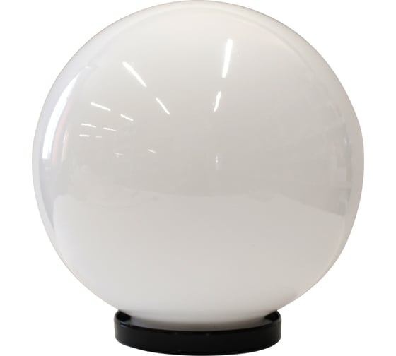 Изображение товара Светильник ЭЛЕТЕХ Шар ДТУ 300 Б СПЕЦСВЕТ 03-024-401 опал пмма IP65 (24Вт 4000К) / корпус Б145 черный ф60 ИУ 1030450511