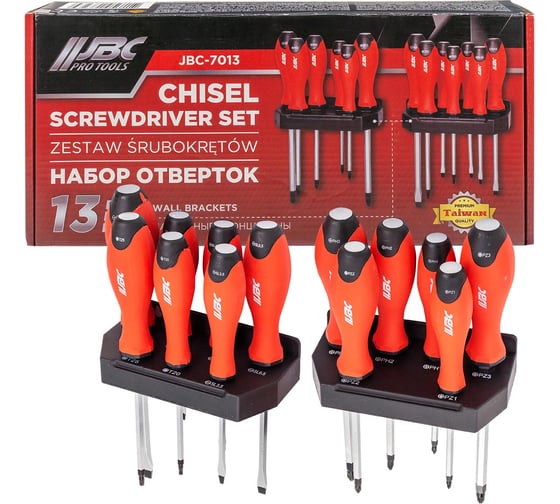 Изображение товара Отвертки JBC набор 13 предметов JBC-7013(64822)