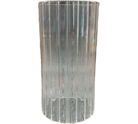 Изображение товара Плафон ЭЛЕТЕХ 34-080-h193/1отв.ф6 Цилиндр проз.рифл. 1070900032