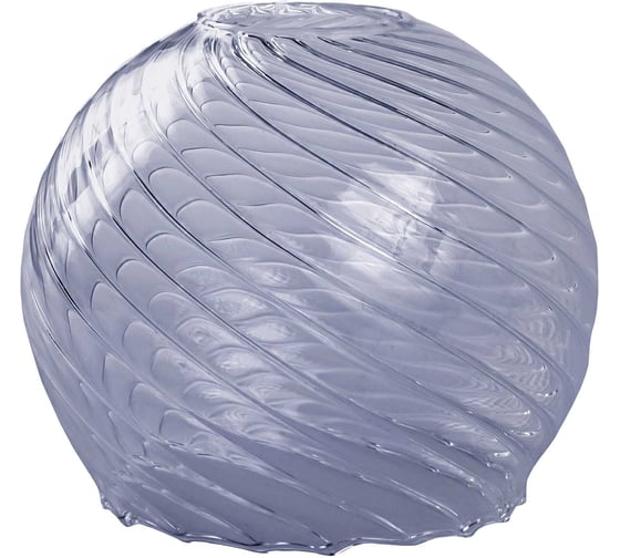Изображение товара Плафон ЭЛЕТЕХ 34-228-ф130/в42 Полусфера рифл.косой дымч. 1070908338