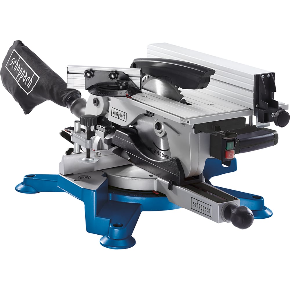 Изображение товара Настольная торцово-циркулярная пила Scheppach HM100T 1800 Вт универсальное оборудование для домашне