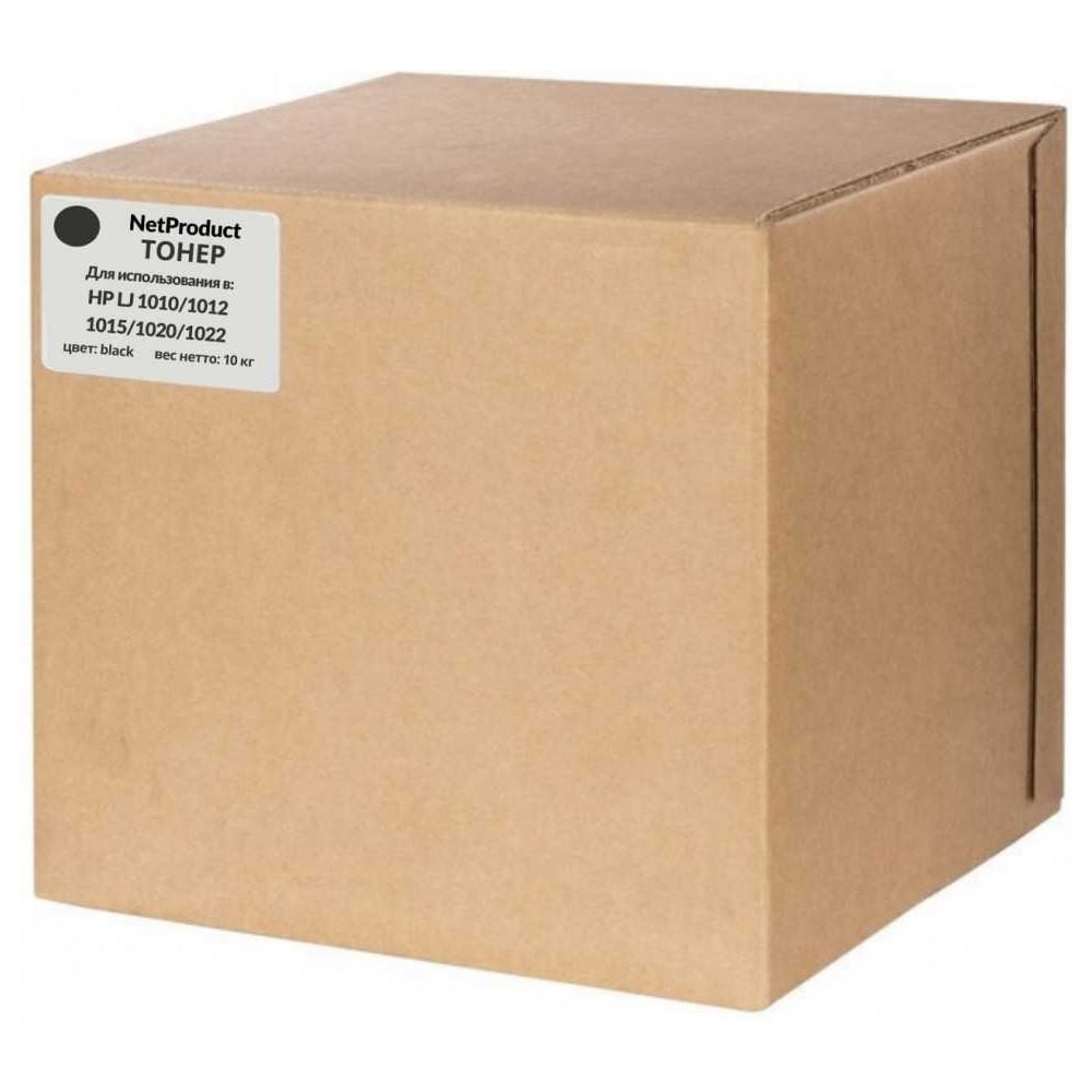 Изображение товара Тонер Netproduct для HP LJ 1010/1012/1015/1020/1022, черный, 20 000 страниц