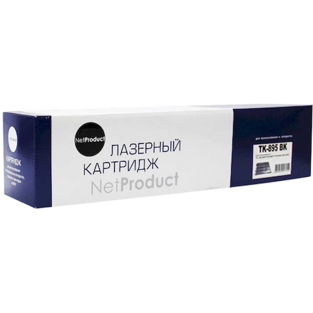 Изображение товара Тонер-картридж Netproduct N-TK-895Bk для Kyocera FS-C8025MFP/8020MFP, черный, 12K