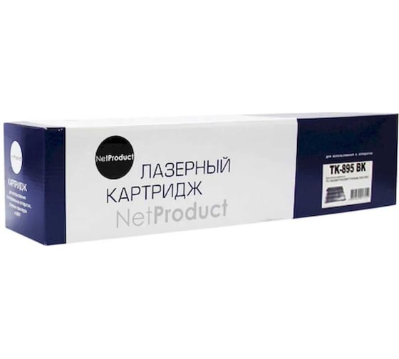 Изображение товара Тонер-картридж Netproduct для Kyocera FS-C8025MFP/8020MFP, Bk, 12K N-TK-895Bk